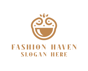 Elegant Happy Bowl logo design
