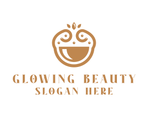 Elegant Happy Bowl logo