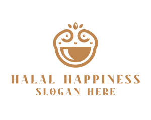 Elegant Happy Bowl logo design