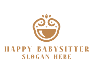 Elegant Happy Bowl logo design