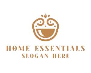 Elegant Happy Bowl logo design