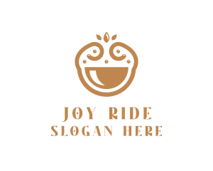 Elegant Happy Bowl logo design