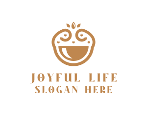 Elegant Happy Bowl logo design