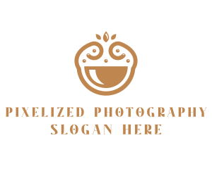 Elegant Happy Bowl logo design