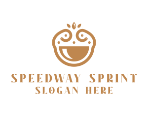 Elegant Happy Bowl logo design