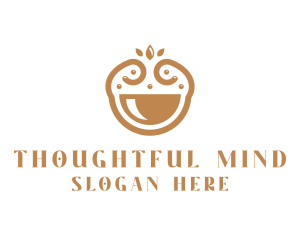 Elegant Happy Bowl logo design