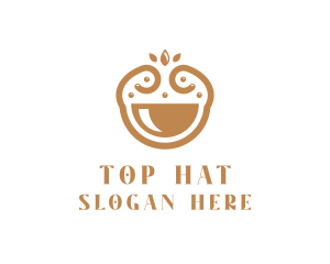 Elegant Happy Bowl logo design