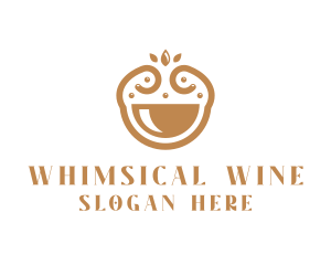 Elegant Happy Bowl logo design