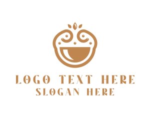 Elegant - Elegant Happy Bowl logo design