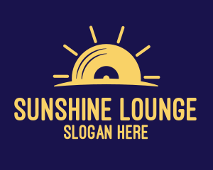 Sunshine Record logo design