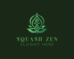 Yoga Wellness Meditation logo design