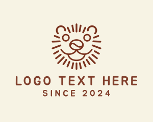 Coffee Bean Lion Tiger logo