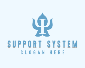 Psychology Therapy Support logo design