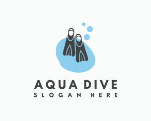 Scuba Diving Fins logo