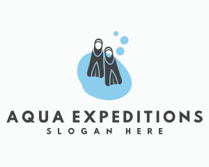 Scuba Diving Fins logo