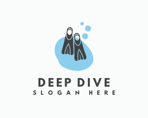 Scuba Diving Fins logo