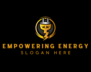 Electric Power Plug logo design