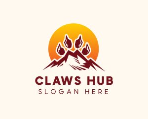 Mountain Paw Claw logo