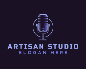 Mic Media Studio logo design