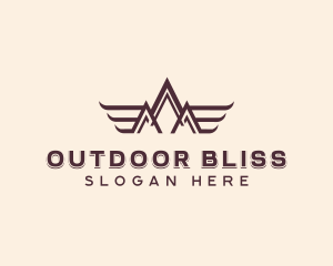 Adventure Peak Wings logo design