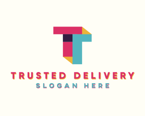 Stylish Agency Letter T logo design