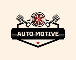 Automotive Piston Mags logo design