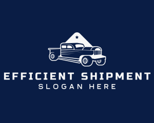 Pickup Truck Mechanic logo design