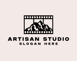 Mountain Film Photography logo design