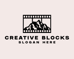 Mountain Film Photography logo design