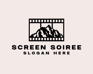 Mountain Film Photography logo design