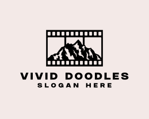 Mountain Film Photography logo design