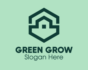 Green Home Construction  logo design