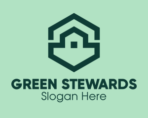 Green Home Construction  logo design