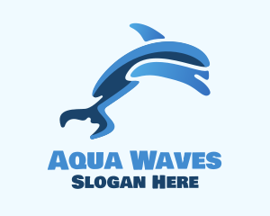 Blue Dolphin Swim logo