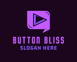 Play Button Arrow logo design