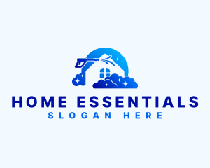 Pressure Wash Housekeeping logo design