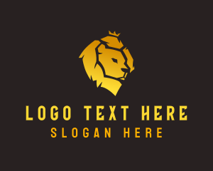 Lion Crown Feline logo