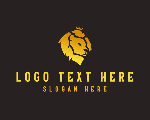 Lion logo example 4