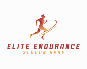 Running Sports Endurance Training logo design