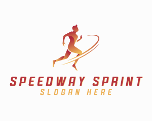 Running Sports Endurance Training logo design