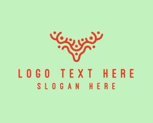 Deer Antlers Zoo logo