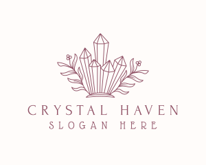 Floral Nature Crystals logo