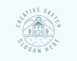 Nature Farm House  logo design