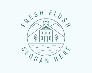 Nature Farm House  logo design