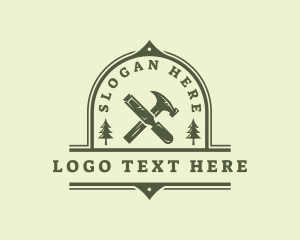 Chisel Hammer Artisan logo design