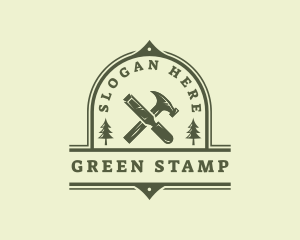 Chisel Hammer Artisan logo design