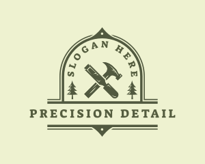 Chisel Hammer Artisan logo design