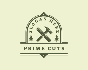 Chisel Hammer Artisan logo design