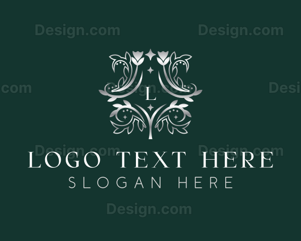 Elegant Floral Stylist Logo