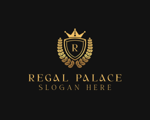 Royal Crown Shield logo design